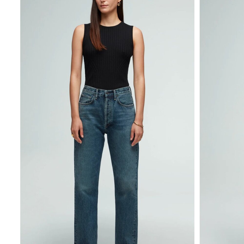 AGOLDE x 90s Mid Rise Loose Fit Medium Wash